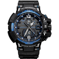 CASIO 卡西欧 G-SHOCK 航空系列 53.8毫米太阳能电波腕表 GW-A1100FC-1A