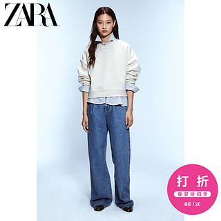 ZARA【打折】TRF 女装 短款运动衫 01660851712