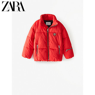 ZARA【打折】童装女童  老鼠图案棉服大衣外套 04341607600