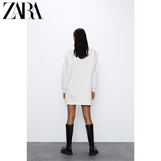 ZARA【打折】TRF 女装 印字绒布连衣裙 01501301251