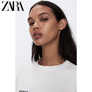 ZARA【打折】TRF 女装 印字绒布连衣裙 01501301251