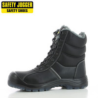 Safety Jogger NORDIC S3 高帮防砸防穿刺防寒安全鞋 850600 黑色 38 少量库存 订做款