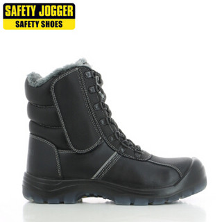 Safety Jogger NORDIC S3 高帮防砸防穿刺防寒安全鞋 850600 黑色 38 少量库存 订做款