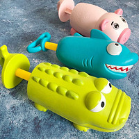 移动专享：Abay 戏水抽拉喷水宝宝鲨鱼洗澡玩具 2只