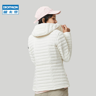 DECATHLON 迪卡侬 官方旗舰店女士轻薄羽绒服女短款薄款时尚外套新款鸭绒FOR2