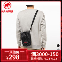 MAMMUT 猛犸象 Täsch男休闲运动潮牌黑色工装腰包手机包单肩小挎包
