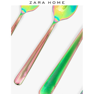 Zara Home 北欧简约文艺清新彩色效果钢制餐匙 47682300999