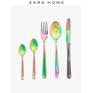 Zara Home 北欧简约文艺清新彩色效果钢制餐匙 47682300999