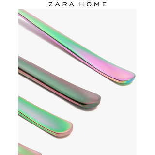 Zara Home 北欧简约文艺清新彩色效果钢制餐匙 47682300999