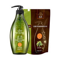 seeyoung 滋源 无患子控油清爽洗头水 535ml+补充装235ml