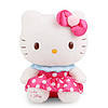 新品Hello Kitty可爱周边公仔凯蒂猫洋红毛绒娃娃玩具送女孩礼物