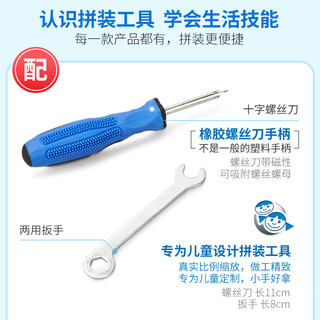 德国进口自eitech电动摩天轮拼装模型男孩玩具手工创意礼物10岁