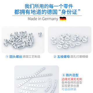 德国进口自eitech电动摩天轮拼装模型男孩玩具手工创意礼物10岁