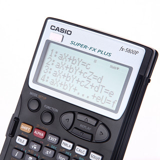 CASIO 卡西欧 FX-5800P测绘工程计算器 fx5800p建筑施工测量计算机