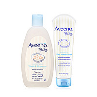 Aveeno 艾惟诺 润肤霜 226g+沐浴露二合一 236ml