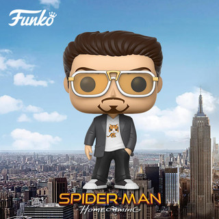 FUNKO POP漫威周边蜘蛛侠英雄归来手办 蜘蛛侠斯塔克正版模型公仔