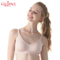 GUJIN 古今 新款全罩杯薄款无钢圈聚拢交叉文胸胸罩0K110