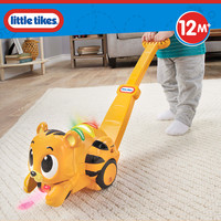 little tikes小泰克推行光动小老虎宝宝学步助步手推车子单杆玩具