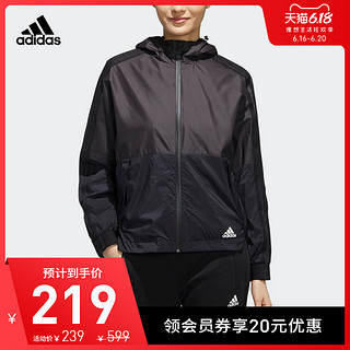 阿迪达斯官网adidas女装运动型格夹克外套EH3853 EH3854 EH3848