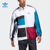 阿迪达斯 adidas官网 三叶草ASYMM TRACK JKT男装茄克外套ED6241 ED6242
