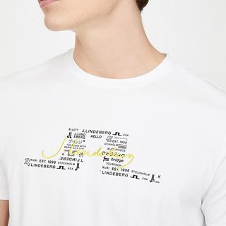 J.LINDEBERG金林德伯格夏季新品男士时尚短袖圆领T恤男520101517