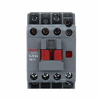 DELIXI德力西CJX2s-1811交流接触器辅助触头1常开+1常闭220V线圈 家用 接触式继电器18A
