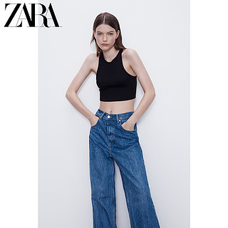 ZARA 新款 TRF 女装 罗纹上衣 03253308800