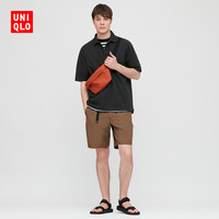 男装 全棉宽松POLO衫(短袖) 425972 优衣库UNIQLO