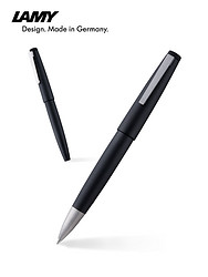 LAMY 凌美 LAMY 德国 凌美 2000系列 玻璃纤维磨砂黑杆宝珠笔  高档商务