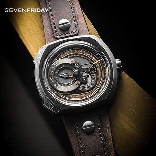 SEVENFRIDAY官方正品瑞士7个七个星期五手表Q系列机械男表