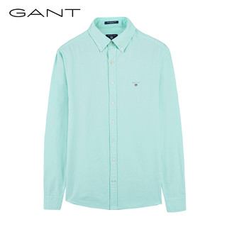 GANT/甘特春男士长袖衬衫休闲修身衬衣棉衬衣3046008