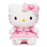 sanrio hellokitty凯蒂猫毛绒娃娃玩具玩偶送女生心心世界公仔