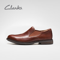 clarks其乐男鞋Unelott Step一脚蹬英伦休闲皮鞋简约商务正装鞋男