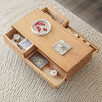 原始原素全实木茶几简约现代客厅家具北欧小户型咖啡桌茶桌B3076