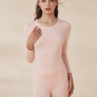 歌瑞尔薄款打底情侣秋衣秋裤男女舒适基础打底内衣套装19025CT