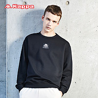 Kappa卡帕男春秋运动卫衣休闲圆领套头衫长袖外套 K0952WT01