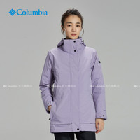Columbia哥伦比亚户外秋冬女热能防水鹅绒羽绒三合一冲锋衣WR0219