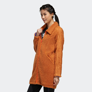 adidas NEO W PKMNJACKET 女士运动夹克 FU3920 卡其棕 XS