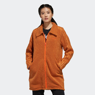 adidas NEO W PKMNJACKET 女士运动夹克 FU3920 卡其棕 XS