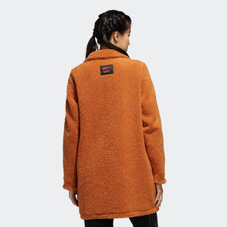 adidas NEO W PKMNJACKET 女士运动夹克 FU3920 卡其棕 XS