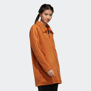adidas NEO W PKMNJACKET 女士运动夹克 FU3920 卡其棕 XS