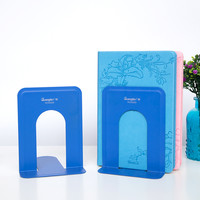 广博书立创意加厚书夹书靠收纳书挡学生金属铁书立架文件架