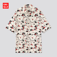 男装 开领衬衫(短袖) 427160 优衣库UNIQLO