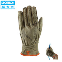 DECATHLON 迪卡侬 手套男Simond户外登山春季防风骑行手套保暖皮手套女OVCG