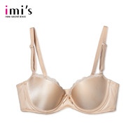 爱慕爱美丽内衣女光面薄款舒适胸罩大码聚拢调整型文胸IM11LS1