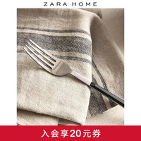 Zara Home 黑色手柄餐叉牛排叉水果沙拉叉西餐叉 42111301800