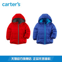 Carters新生儿衣服男宝宝连帽外套儿童加厚棉服婴儿童装Z2176144