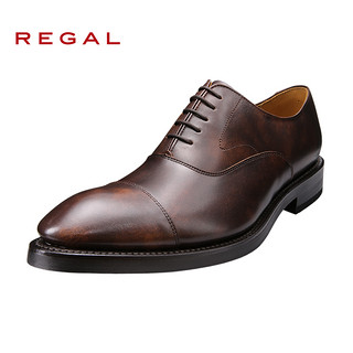 REGAL/丽格商务正装日本制固特异德比正装男士皮鞋01RR