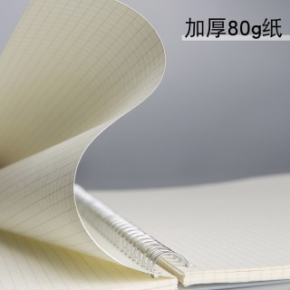 A4笔记本简约大学生康奈尔笔记本16k加厚错题本空白方格本B5笔记本子记事本a5小本子笔记本格子网格本线圈本