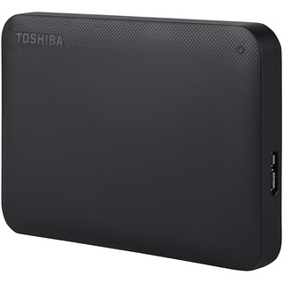 东芝1T移动硬盘USB3.0安全高速黑白色兼容Mac